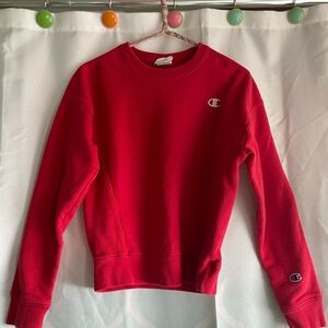 Champion Vibrant Red Crewneck
